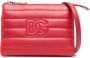 Dolce & Gabbana Clutch met gestikt logo Rood - Thumbnail 1