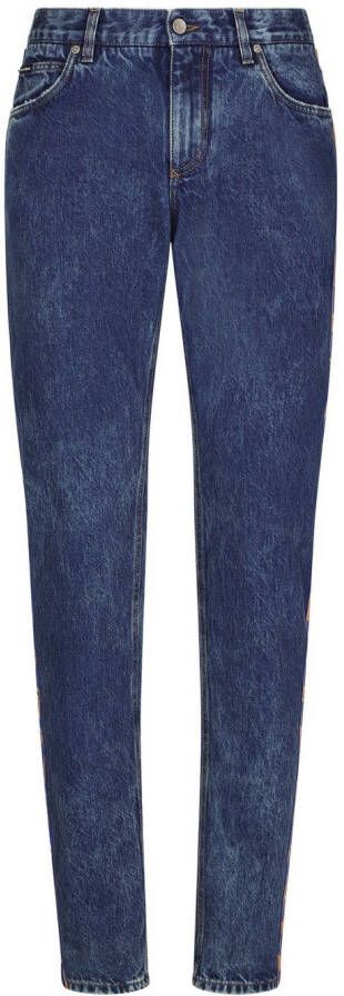 Dolce & Gabbana Straight jeans Blauw