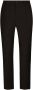 Dolce & Gabbana Pantalon met geborduurd logo Zwart - Thumbnail 1