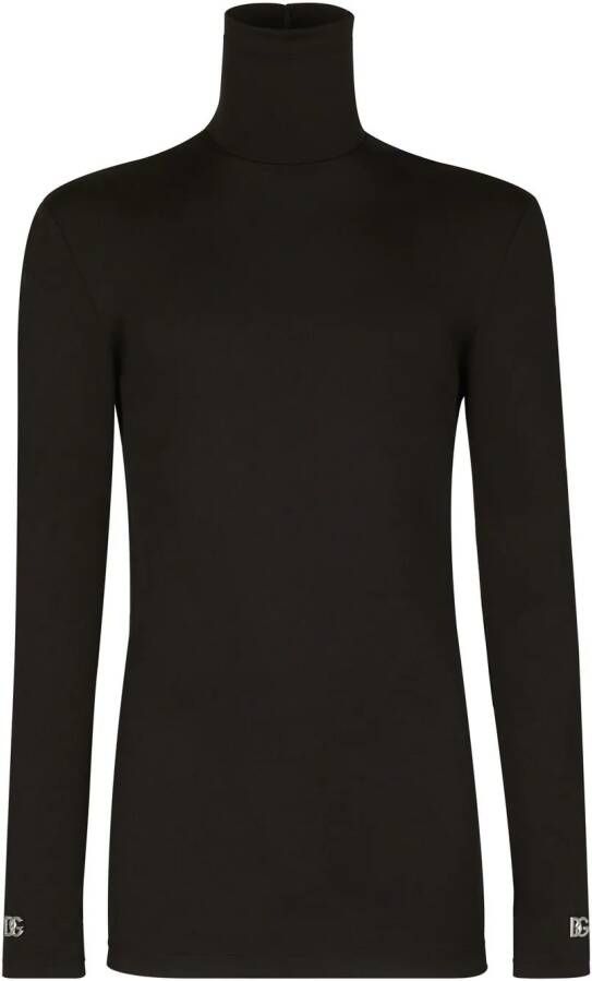 Dolce & Gabbana Stretch top Zwart