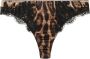 Dolce & Gabbana String met luipaardprint Bruin - Thumbnail 1