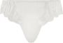 Dolce & Gabbana Satijnen string met kant Wit - Thumbnail 1