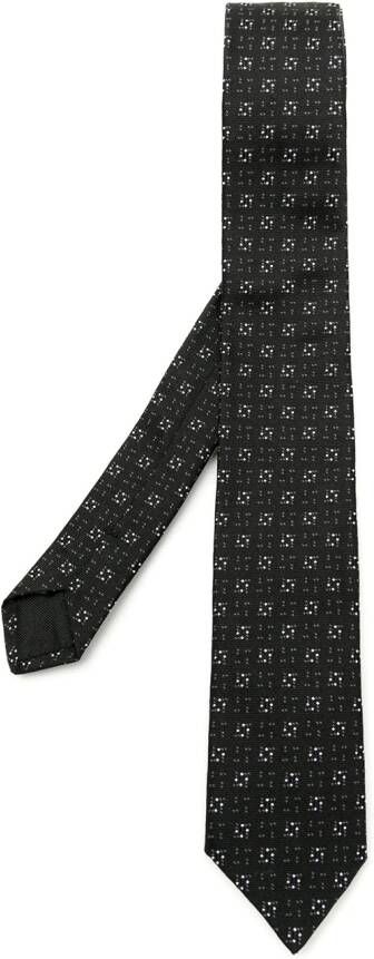Dolce & Gabbana Stropdas met jacquard Zwart