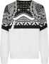 Dolce & Gabbana Sweater met bandanaprint Wit - Thumbnail 1