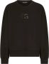 Dolce & Gabbana Sweater met logopatch Zwart - Thumbnail 1
