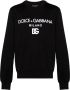 Dolce & Gabbana Sweater met geborduurd logo Zwart - Thumbnail 1