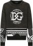 Dolce & Gabbana Sweater met print Zwart - Thumbnail 1