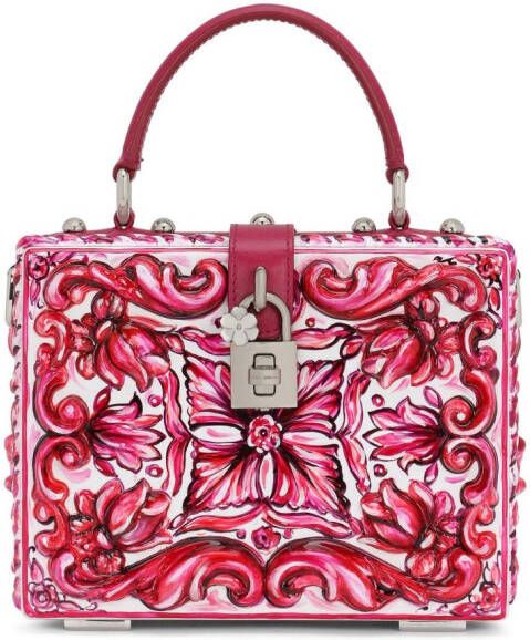 Dolce & Gabbana Dolce Box schoudertas Roze
