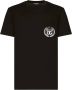Dolce & Gabbana T-shirt met geborduurd logo Zwart - Thumbnail 1
