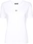 Dolce & Gabbana T-shirt verfraaid met kristallen Wit - Thumbnail 1