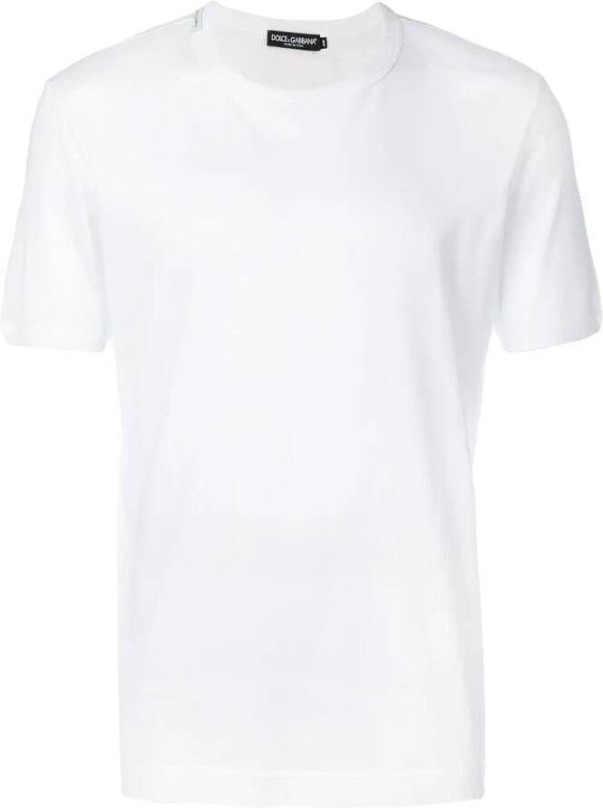 Dolce & Gabbana T-shirt met logo Wit