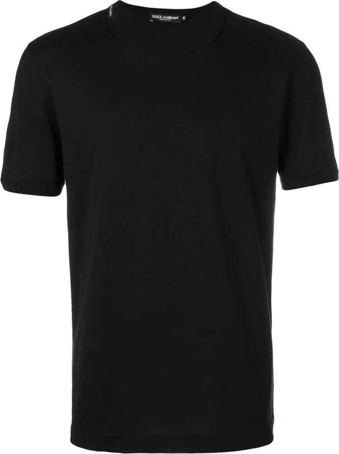 Dolce & Gabbana T-shirt met logo Zwart