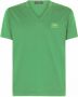 Dolce & Gabbana T-shirt met logopatch Groen - Thumbnail 1