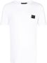 Dolce & Gabbana T-shirt met logoplakkaat Wit - Thumbnail 1