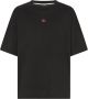 Dolce & Gabbana T-shirt met logoplakkaat Zwart - Thumbnail 1