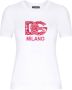 Dolce & Gabbana T-shirt met logoprint Wit - Thumbnail 1