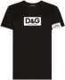 Dolce & Gabbana T-shirt met logoprint Zwart - Thumbnail 1