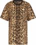 Dolce & Gabbana T-shirt met luipaardprint Bruin - Thumbnail 1