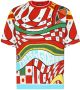 Dolce & Gabbana T-shirt met print Rood - Thumbnail 1
