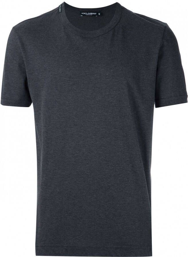 Dolce & Gabbana T-shirt met ronde hals Grijs