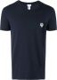 Dolce & Gabbana T-shirt met wapenschild Blauw - Thumbnail 1