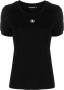 Dolce & Gabbana T-shirt verfraaid met kristallen Zwart - Thumbnail 1