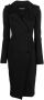 Dolce & Gabbana Jurk met lange mouwen Zwart - Thumbnail 1