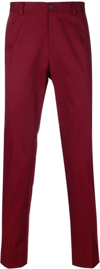 Dolce & Gabbana tailored trousers Rood