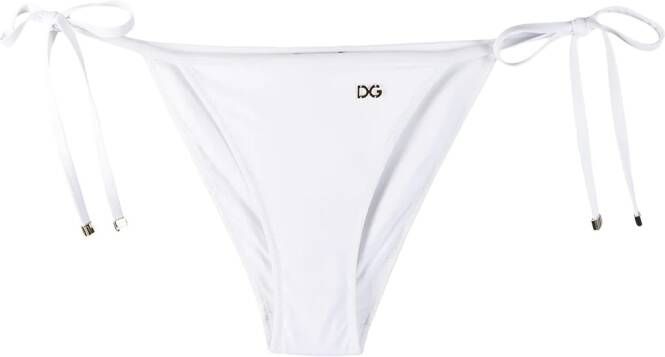 Dolce & Gabbana Tanga bikinibroekje Wit