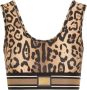 Dolce & Gabbana Top met luipaardprint Bruin - Thumbnail 1