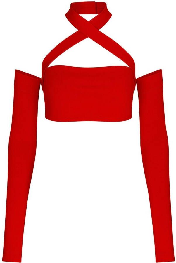 Dolce & Gabbana Cropped top Rood