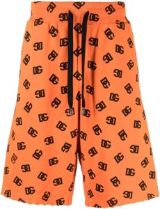 Dolce & Gabbana Trainingsbroek met monogram Oranje