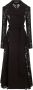 Dolce & Gabbana Trenchcoat met gestrikte taille Zwart - Thumbnail 1