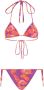 Dolce & Gabbana Triangel bikini Paars - Thumbnail 1