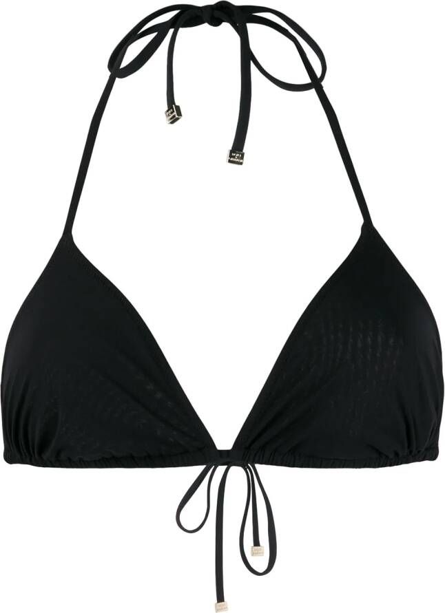 Dolce & Gabbana Triangel bikinitop Zwart