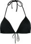 Dolce & Gabbana Triangel bikinitop Zwart - Thumbnail 1