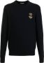 Dolce & Gabbana Trui met logopatch Zwart - Thumbnail 1