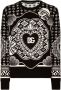 Dolce & Gabbana Trui met logoprint Zwart - Thumbnail 1