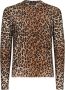 Dolce & Gabbana Trui met luipaardprint Bruin - Thumbnail 1