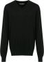 Dolce & Gabbana Trui met V-hals Zwart - Thumbnail 1