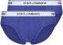 Dolce & Gabbana Twee boxershorts met logoband Blauw - Thumbnail 1