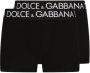 Dolce & Gabbana Twee boxershorts met logoprint Zwart - Thumbnail 1