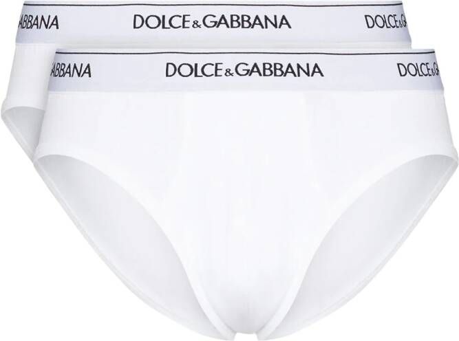 Dolce & Gabbana Twee slips Wit