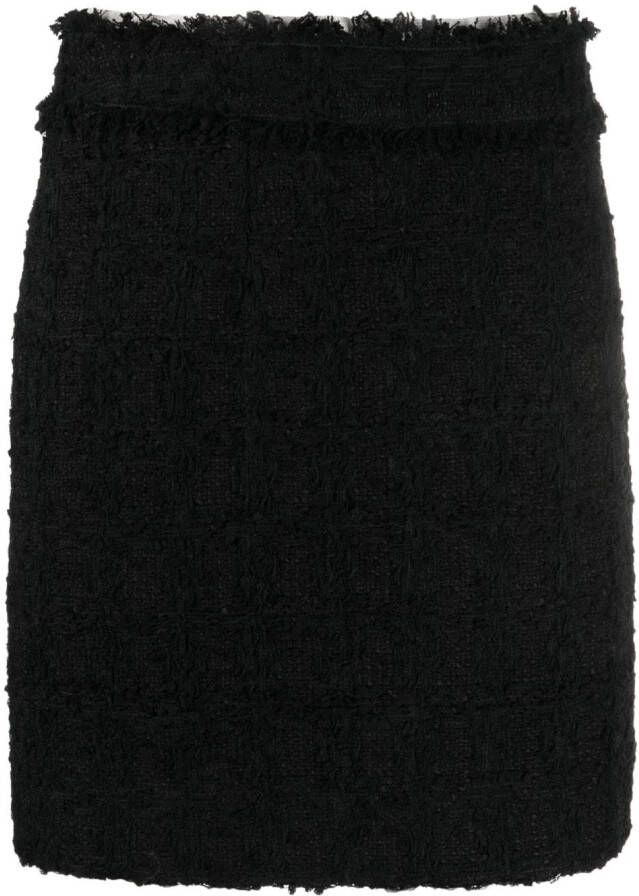 Dolce & Gabbana Tweed rok Zwart