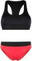 Dolce & Gabbana Tweekleurige bikini Zwart - Thumbnail 1
