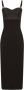 Dolce & Gabbana Uitgesneden midi-jurk Zwart - Thumbnail 1