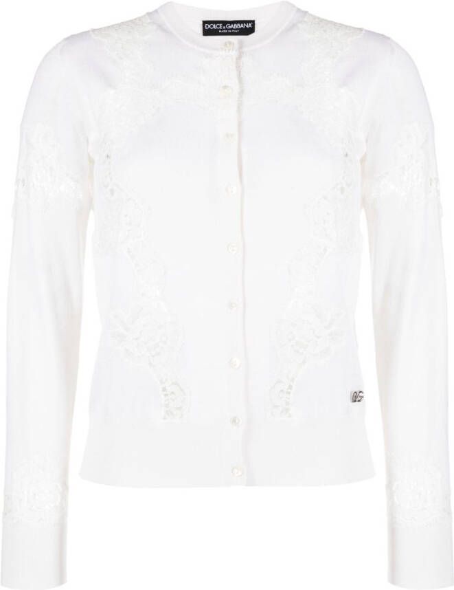 Dolce & Gabbana Vest met knopen Wit