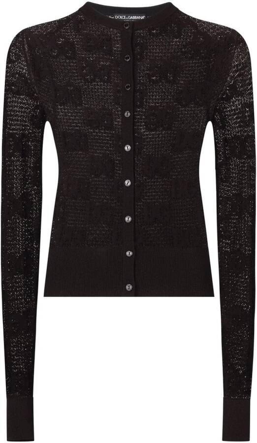 Dolce & Gabbana Vest met logo Zwart