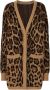 Dolce & Gabbana Vest met luipaardprint Bruin - Thumbnail 1
