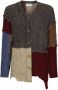 Dolce & Gabbana Vest met patchwork Beige - Thumbnail 1